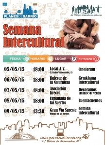 Cartel semana intercultural